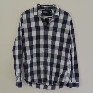 American Eagle Men's Button Down Shirt - Vintage Fit